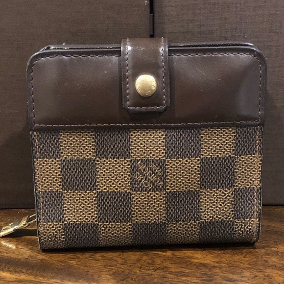 LOUIS VUITTON Damier Ebene Compact Bifold Wallet CA1011 Spain - Picture 17 of 17